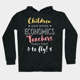 Economics Teacher Gifts - Beautiful Wings Quote Hoodie